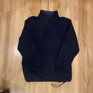 Nautica quarter-zip oversize XL men navy blue